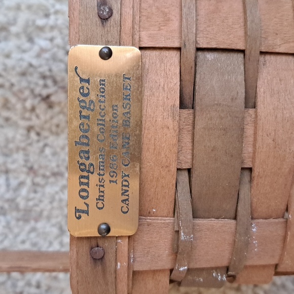 Longaberger Christmas Collection 1986 Basket - Picture 2 of 3